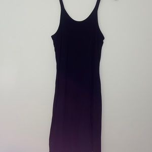Rails jersey black mini dress
